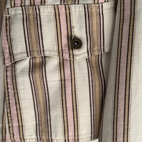 Vintage Tommy Hilfiger blazer/jacket, striped, size 10, 100% cotton, spring - Picture 5 of 9